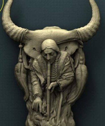 Buffalo Peace Pipe