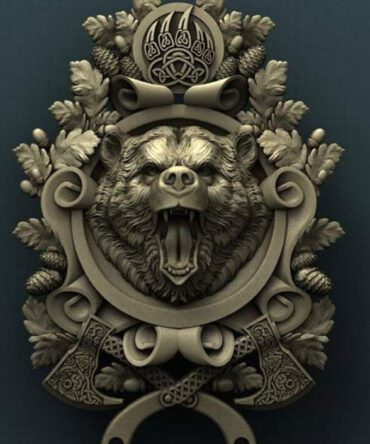 Celtic Bear Coat of Arms