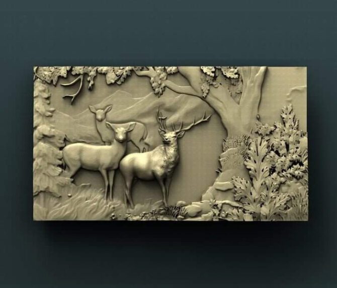 Deer Landscape