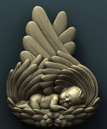 Infant in Wings