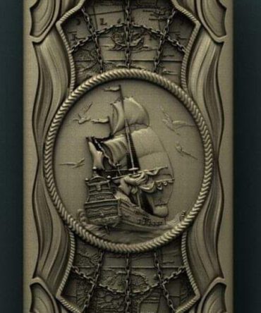 Ship Scroll