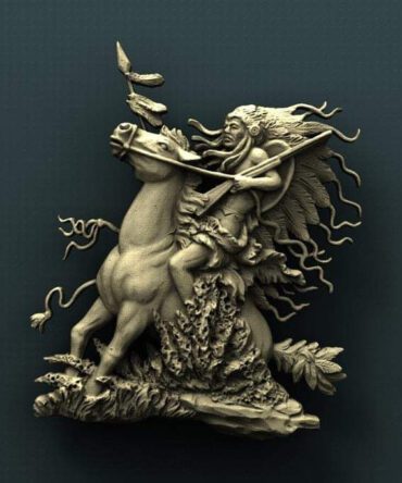 Warrior on Horse