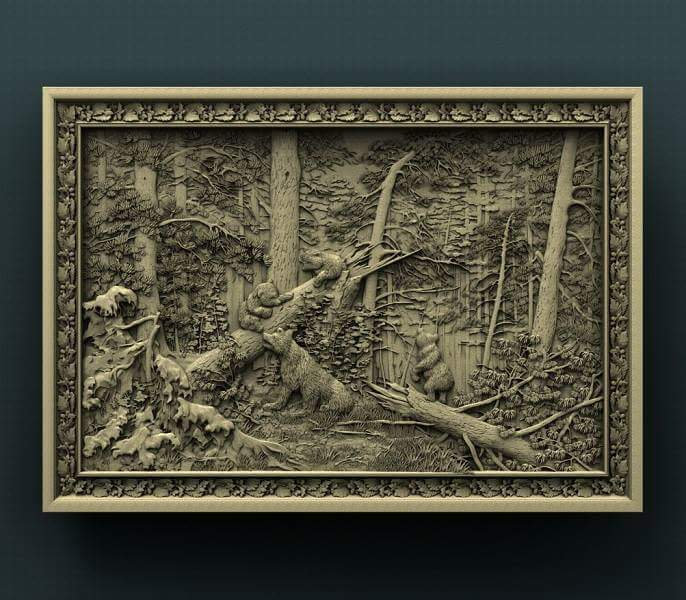 Woodland Landscape Woodland Landscape