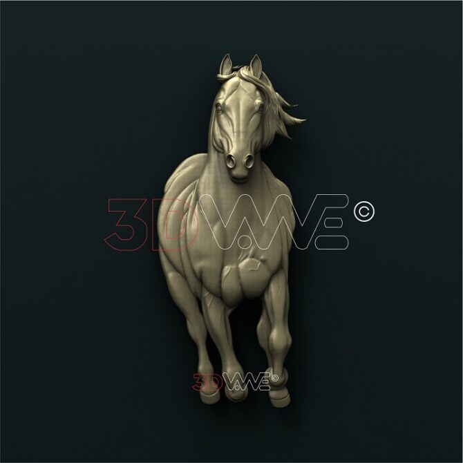 stallion carving