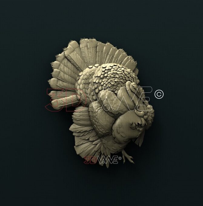 turkey wood carving