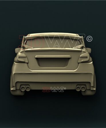 wood carving car