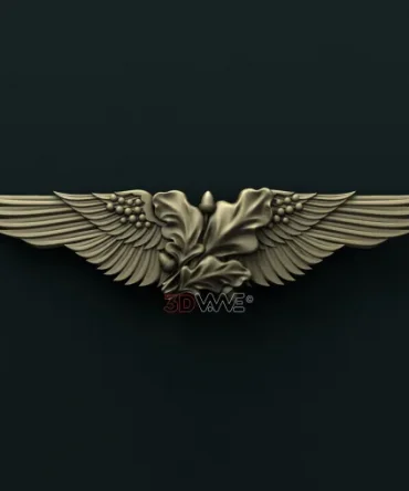 1405. Navy Aviation Supply Officer Badge