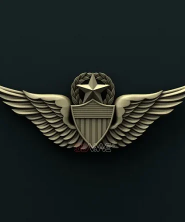1415. Army Master Aviator Badge