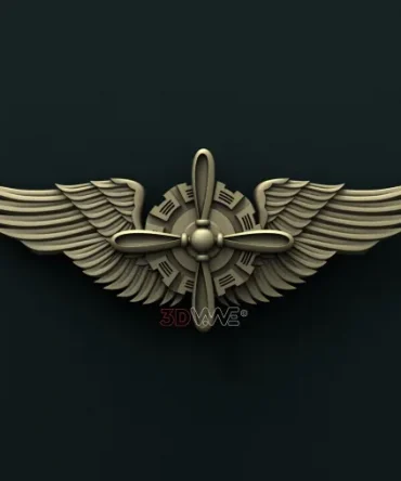 1422. Flight Engineer Wings