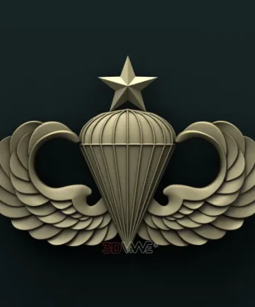1437. Army Senior Parachute Badge