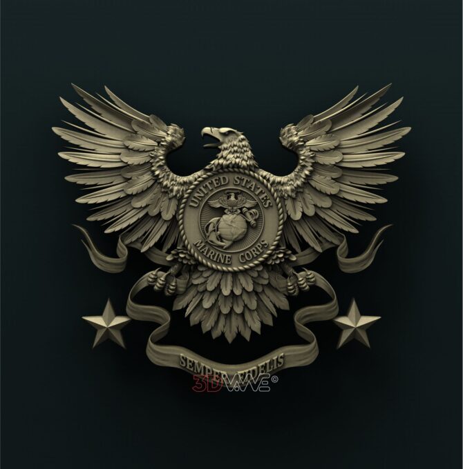 1477. USMC eagle