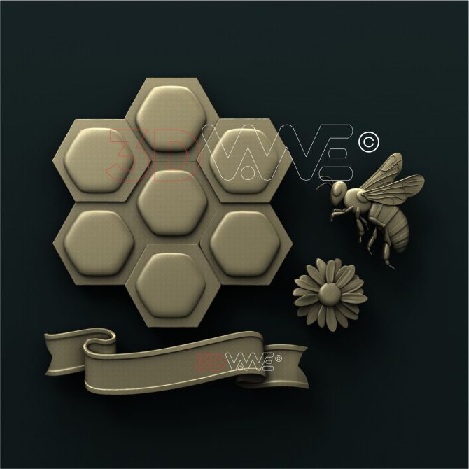 2592. BEE AND HONEY BUNDLE