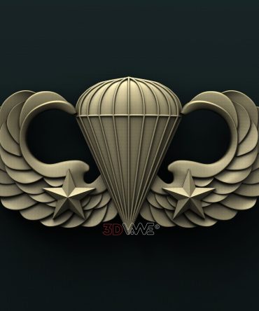 Army Basic Combat Parachute 2nd Award