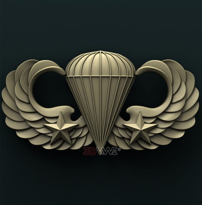Army Basic Combat Parachute 2nd Award