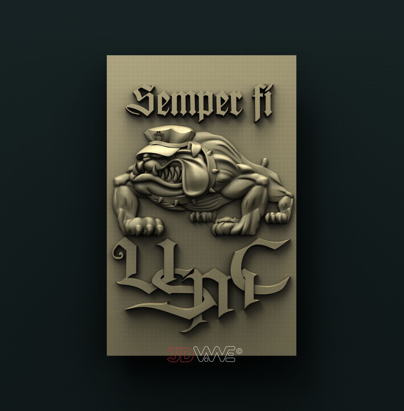 1462. USMC dog USMC dog