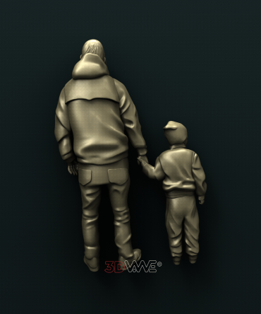 Father and son