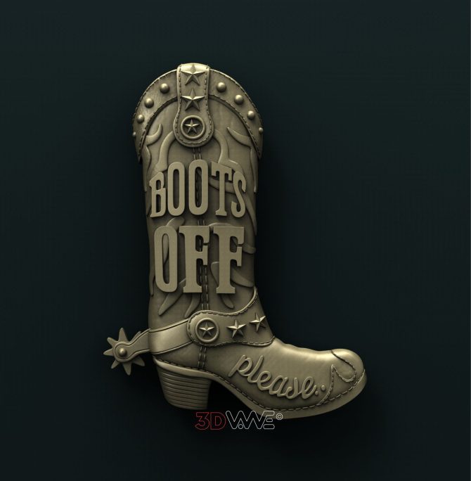 Boots off