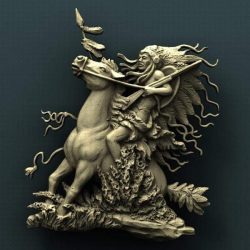 Warrior on Horse
